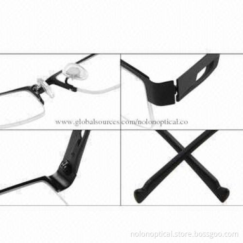 Best Sale Titanium Semi-rimless Optical Frame for Men, Customized Logo